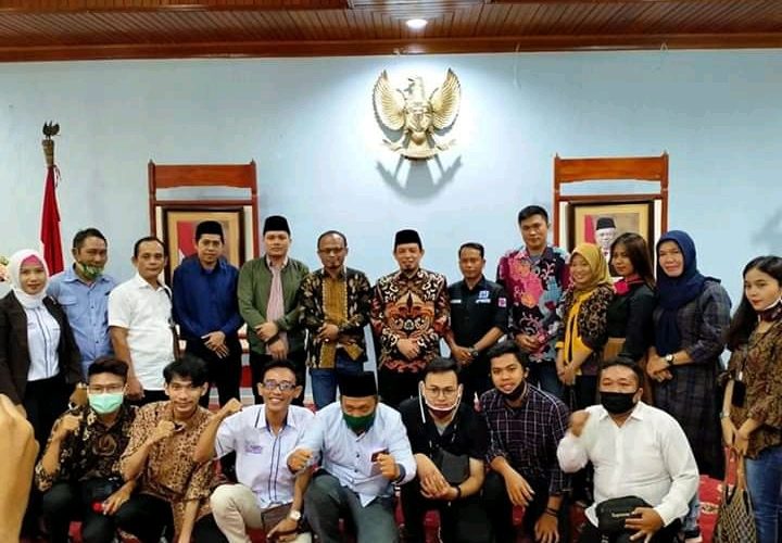 Wakil Wali Kota Bengkulu Terima Kunjungan Pengurus SMSI  