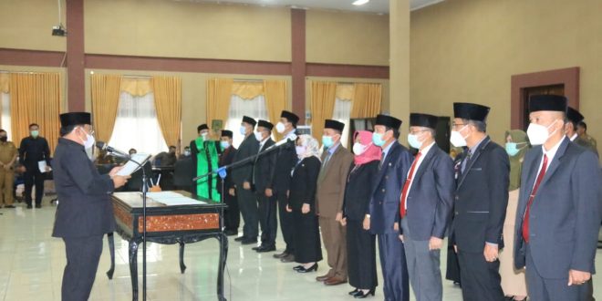 Integritas dan Loyalitas Pejabat yang Baru Dilantik, Ditunggu oleh Walikota Bengkulu