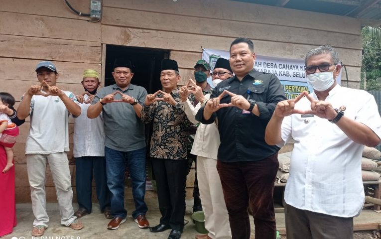 DPRD Kab. Seluma Hadiri Peletakan Batu Pertama Realisasi Bantuan RTLH