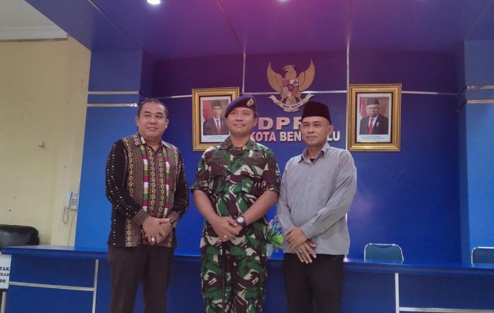 DPRD kota Bengkulu Terima Kunjungan Danlanal