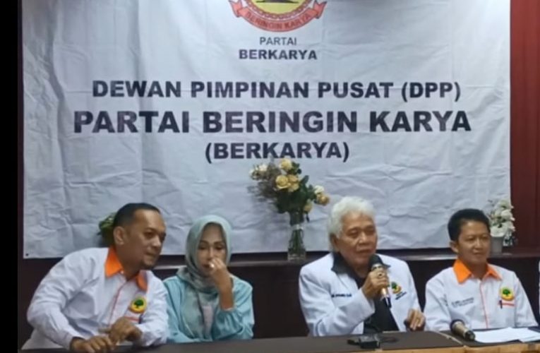 Muchdi PR dan Badaruddin Andi Picunang Dicopot, Syamsu Dijalal Jadi Plt. Ketua Umum Partai Berkarya