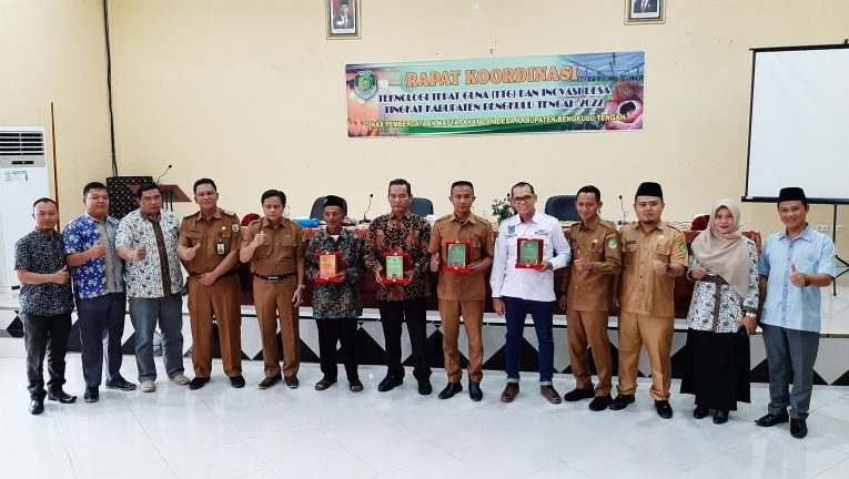 DPMD Kabupaten Bengkulu Tengah Mengadakan Rapat Koordinasi Menciptakan Teknologi Tepat Guna dan Inovasi Desa Tingkat Kabupaten Bengkulu Tengah di Hotel Tahura