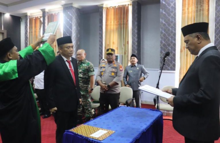 Rachmat Riyanto Resmi Definitif Sekda Kabupaten Bengkulu Tengah
