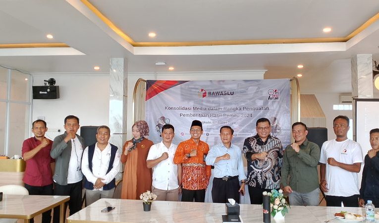 Bawaslu Provinsi Bengkulu Konsolidasi Media
